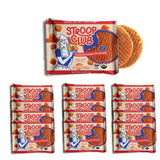 Stroop Club Traditional Organic Stroopwafel Caramel Treats | Vegan, Plant-Based and Dutch-Approved Indulgence - 24 Vegan Waffle cookies (12 Pack of 2)