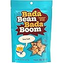 Bada Bean Bada Boom - Plant-Based Protein, Gluten Free, Vegan, Crunchy Roasted Broad (Fava) Bean Snacks, 100 Calories per Serving, Sea Salt, 4.5 Ounce