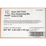 Foothill Farms Asian Style Stir Fried Rice Seasoning Mix, Blend of Soy Sauce, Garlic, Ginger & Onion, Compliments Both White & Whole Grain Brown Rice