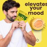 Nutic Lemoncello Chocolate Covered Almonds - 1 Lb. Roasted Almond in White Chocolate & Lemon Creme Candy. Citrus Bliss Flavors for Perfect Snacks
