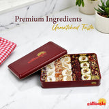 Gulluoglu Assorted Premium Turkish Delight Candy Gift Set, 1.65 lb - 750 gr, Approx. 30-32 pieces, daily fresh shipment from Istanbul/Turkey
