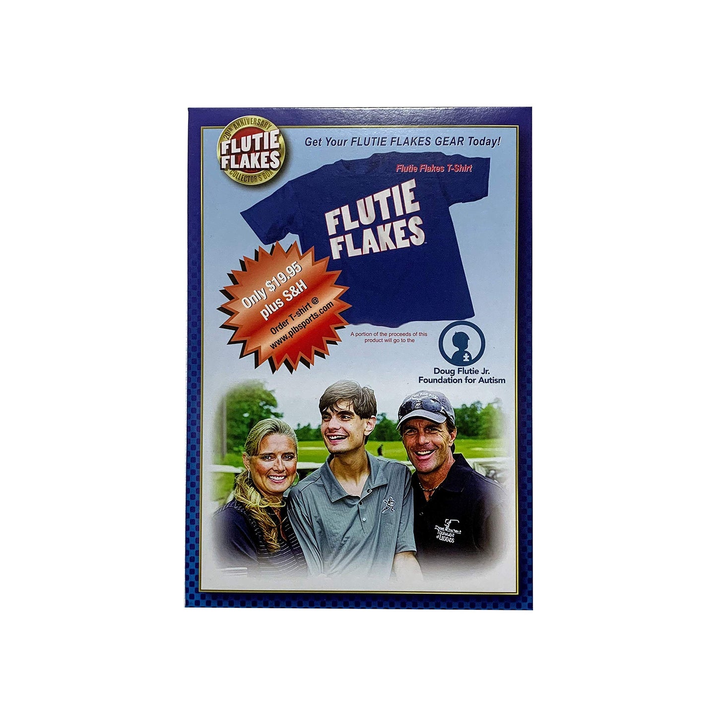 Flutie Flakes Frosted Corn Flakes 20th Anniversary LIMITED EDITION