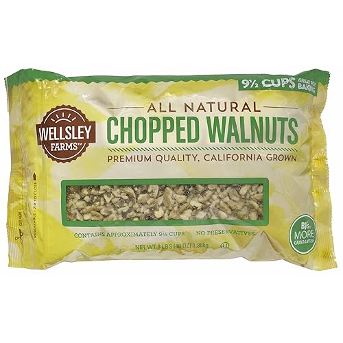 Wellsley Farms Chopped Walnuts, 3 lbs.