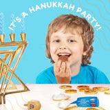 Elite Milk Chocolate Hanukkah Coins (8 Pack total 24 coins) Chanukah Gelt | Premium Rich Kosher Milk Chocolate Coins, Gluten Free, Product Of Israel