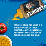 Guy Fieri's Flavortown Carolina BBQ Sauce - Carolina Gold Barbecue Sauce, Gluten-Free Mustard BBQ Sauce, Vinegar Based Sauce - 14 Ounce (Pack of 2)