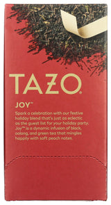 TAZO Joy Limited Edition Seasonal Black Tea Blend Tea Bags, 20 Total Tea Bags