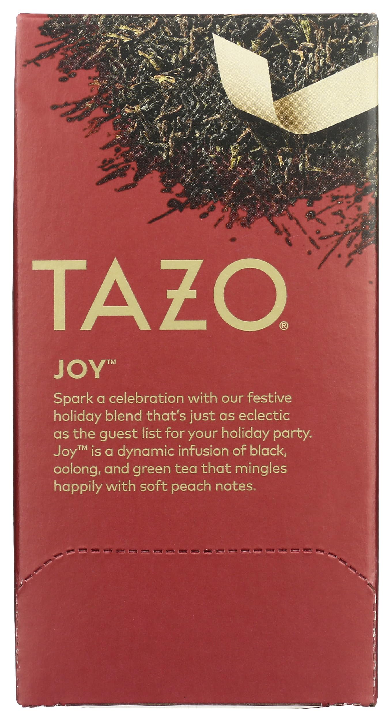 TAZO Joy Limited Edition Seasonal Black Tea Blend Tea Bags, 20 Total Tea Bags