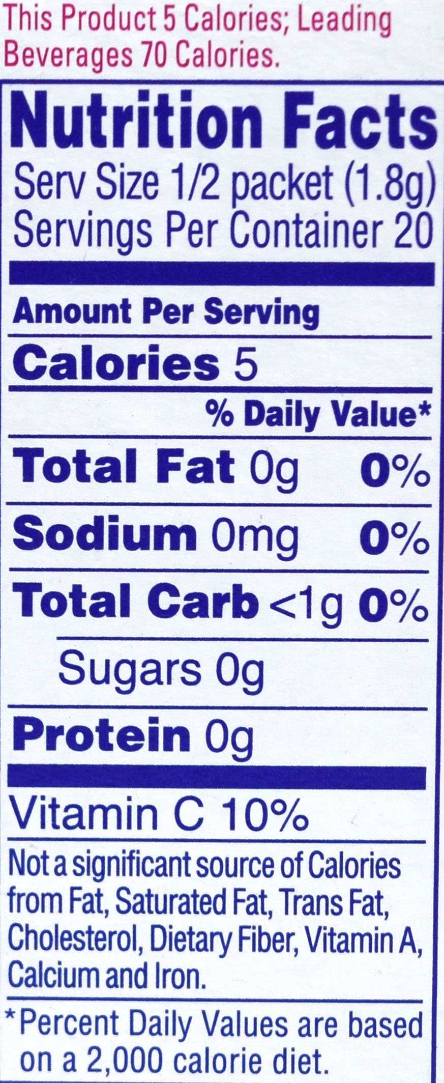 Crystal Light On-The-Go Drink Mix Packets, Sugar Free Powdered Water Enhancer, Naturally Flavored Low Calorie Beverage Mix, Cherry Pomegranate, 0.11