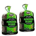 Pumpernickel Bread -2 Pack-16 oz Per Loaf | Delicious Sandwich Bread | Kosher Bread | Fresh Bread | Dairy & Nut Free | Stern’s Bakery