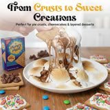 Value Pack Honey Maid Honey Graham Crackers - 14.4 oz Boxes (Pack of 4) - Classic Snack for S’Mores, Baking & Snacking (108 Full Sized Crackers)