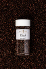 India Tree Tellicherry Peppercorns Whole Black Pepper with Bold Aromatic Flavor, 4.5 oz
