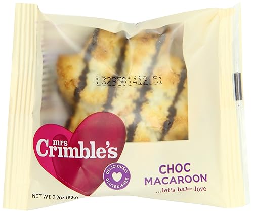 Mrs. Crimbles Chocolate Macaroon, 2.2 Ounce (Pack of 20)