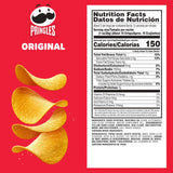 Pringles Potato Crisps Chips, Lunch Snacks, On-The-Go Snacks, Original, 5.2oz Can (1 Can)