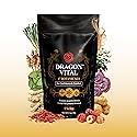 Dragon Vital Herbal Tea with Ginseng & Maca - Natural Energy Support | Caffeine-Free Botanical Blend for Vitality & Active Living | All natural