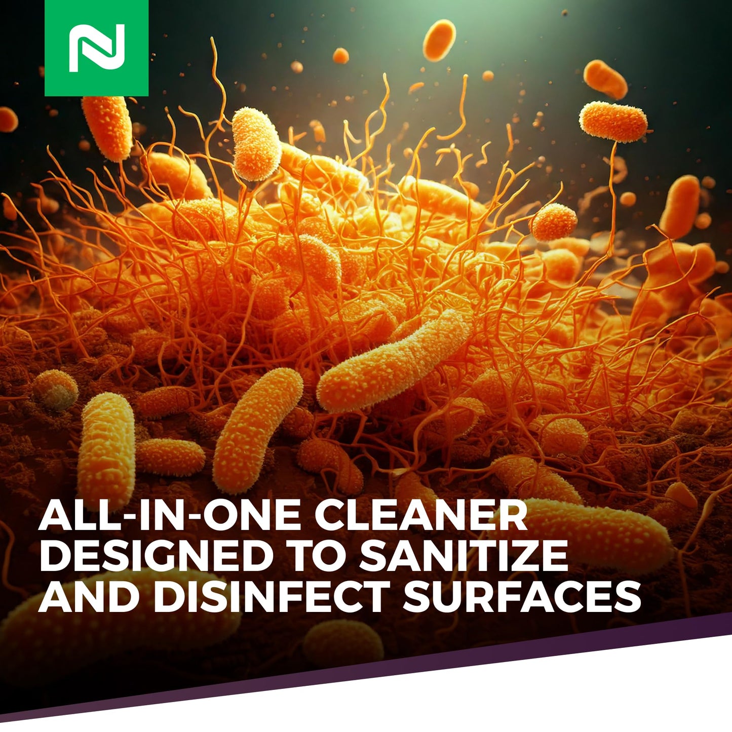 Nisus Product image DSV Disinfectant, Sanitizer, Virucide, Concentrated Solution for Hard Non-Porous Surfaces, Hospitals, Homes, Industrial & Food