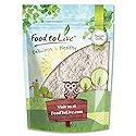 Food to Live Whole Grain Oat Flour - Finely Ground from Whole Grain Oat Groats, Vegan. Rich in Fiber, Protein. Perfect for Flour Blends. Great