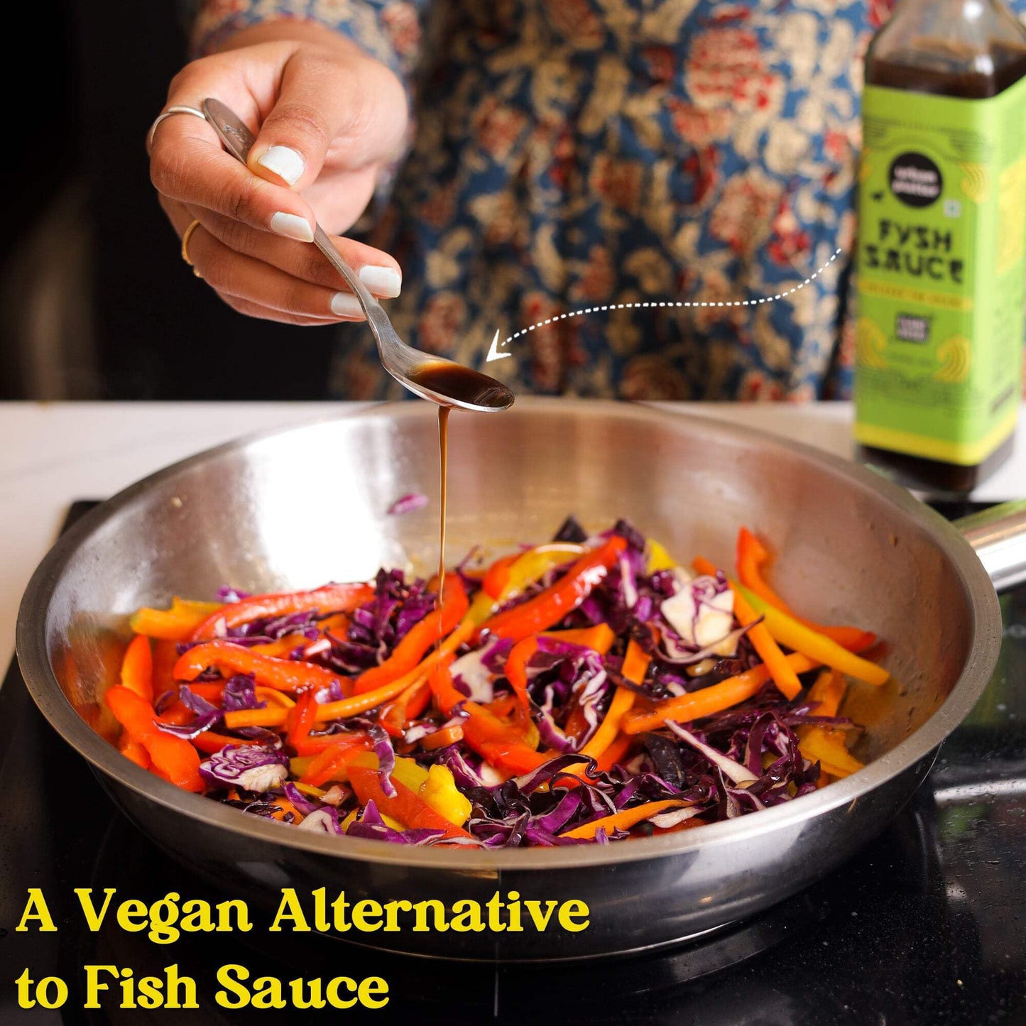 Urban Platter Vegan FYSH Sauce, 250g / 8.8oz [Savoury, Umami, Fish Sauce]