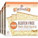 Yehuda Gluten Free Cinnamon Matzo, 10.5oz (3 Pack) Gluten Gree Matzo Style Crackers with Cinnamon | Thin, Crips and Airy | Product of Israel