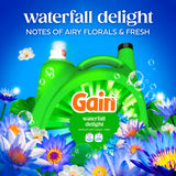 Gain Liquid Laundry Detergent with Odor Defense, Waterfall Delight Scent, Laundry Soap For HE Washing Machines, 177 fl oz, 134 Loads (Packaging May