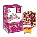TIAN HU SHAN Rose Tea Loose Leaf, Premium Dried Rose Buds, Food Grade Natural Herbal Tea, Caffeine Free Sugar Free, 4 Ounce Pack of 1
