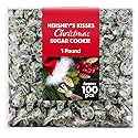 Kisses Chistmas Sugar Cookie Flavored White Creme 1 Pounds approx 100 - Healthy Chocolate Treats - Great for Wedding, Easter, Christmas, Halloween