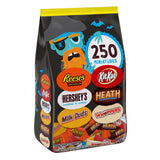 Hershey Chocolate and White Creme Assortment Miniatures Candy, 81.4 oz Bulk Variety Bag (250 Pieces)