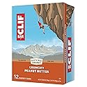 CLIF BAR - Crunchy Peanut Butter - Made with Organic Oats - Energy Bars - Non-GMO - Plant Based Protein Bars (12 Pack)