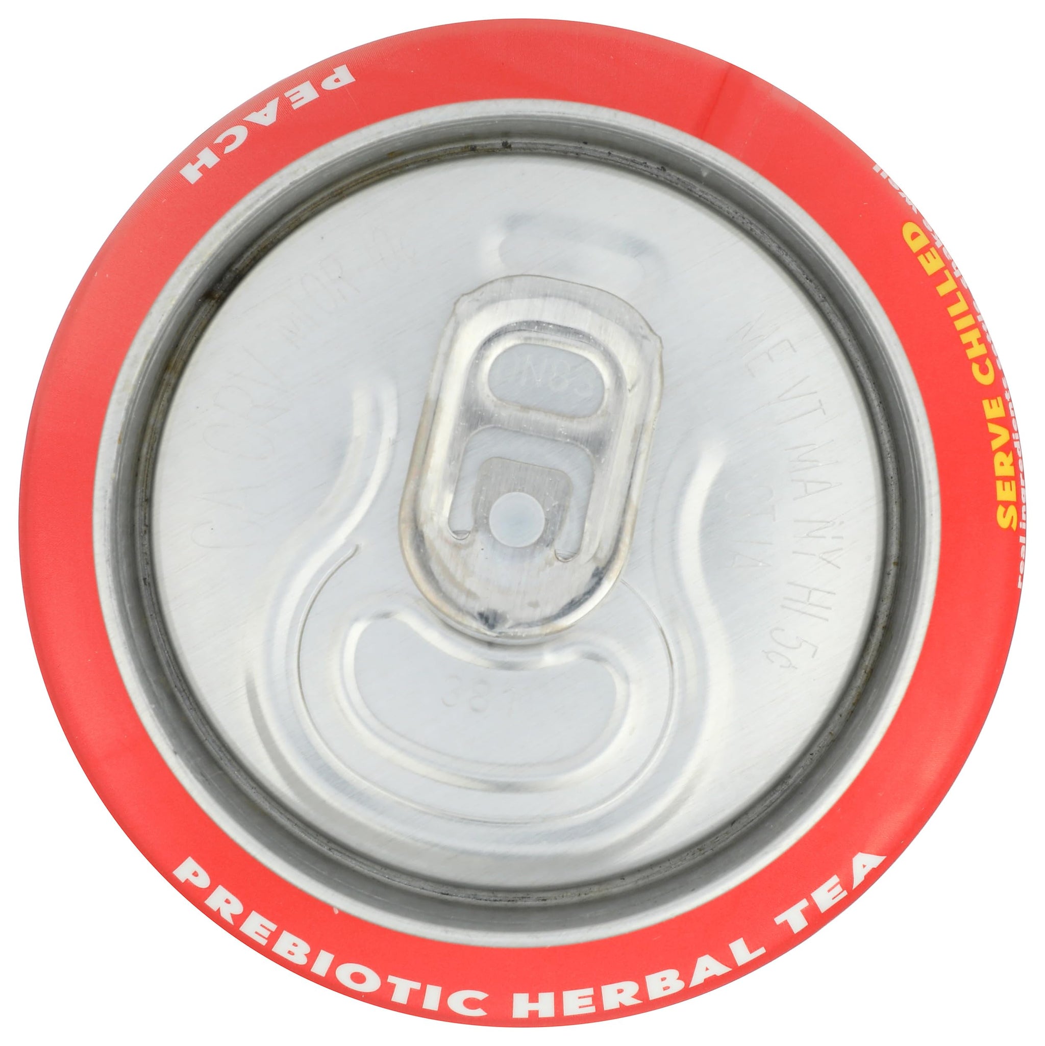 Waku, Tea Prebiotic Herbal Peach, 12 Fl Oz