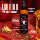 Heartbeat Hot Sauce Co. | Shiitake Szechuan, 6 oz. 3 pack