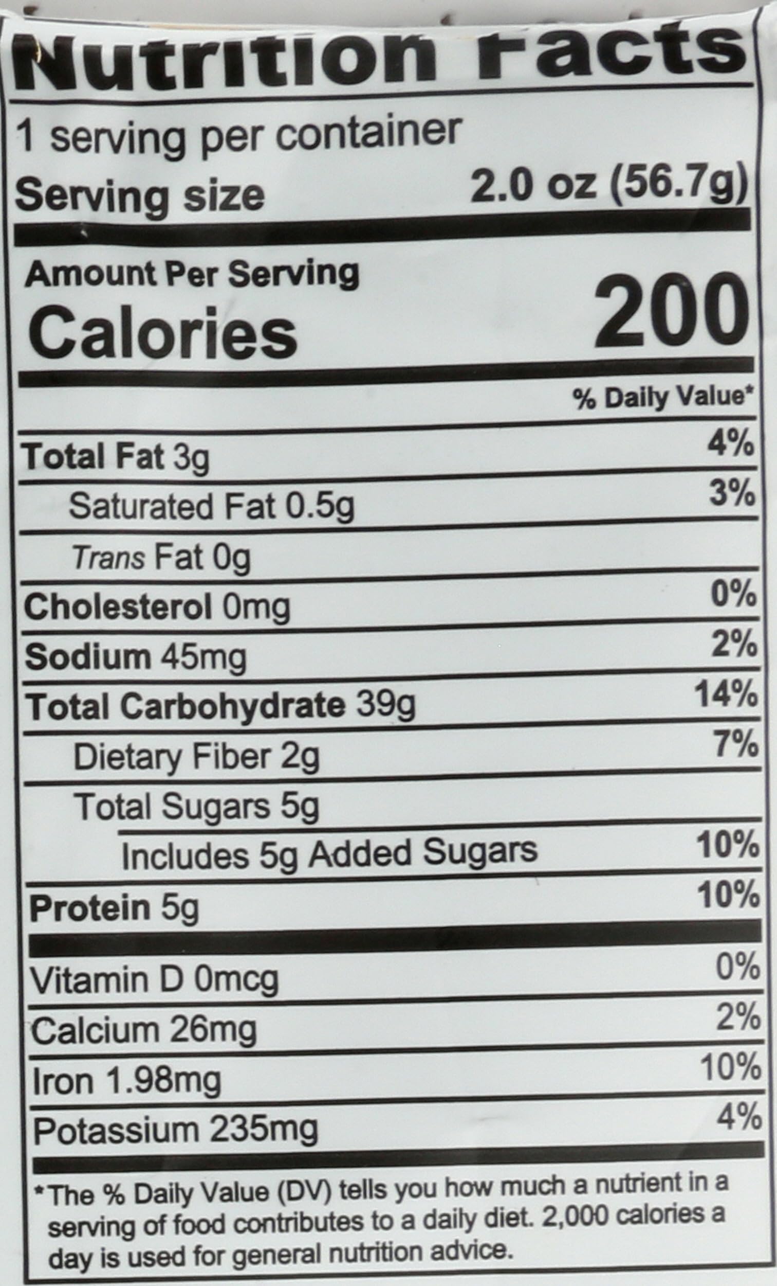 Yhu Life Granola Bar Ancient Grain Goldenberry, 2 OZ