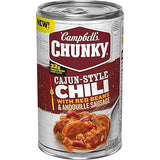 Campbell’s Chunky Cajun Style Chili, 19 oz Can