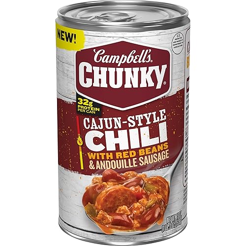 Campbell’s Chunky Cajun Style Chili, 19 oz Can