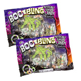 Boo Bling Candy Jewelry Bracelets Rings Halloween Candy 32pc 8.46 oz - Individually Wrapped Pieces