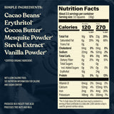 THE GOOD CHOCOLATE - Dark Chocolate Bars with Zero Sugar & Lower Net Carbs - Keto Chocolate Bar with Lower Calories, All Natural and Non-GMO Keto