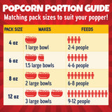 Premium America Popcorn Kit, 24 Packs for a 8oz Popper, Movie Theater & Popcorn Machine Kernels, Oil & Seasoning Packet, Bulk All in One