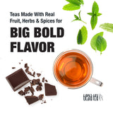 Tiesta Tea - Cocoa Mint Chill Loose Leaf Tea, Chocolate Peppermint Herbal Rooibos Blend, Non-Caffeinated, Brew Hot or Iced, Refillable Tin, Makes Up