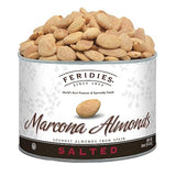 FERIDIES Salted Spanish Marcona Almonds, Premium Roasted Almonds with SEA Salt, 16 Oz Resealable CAN