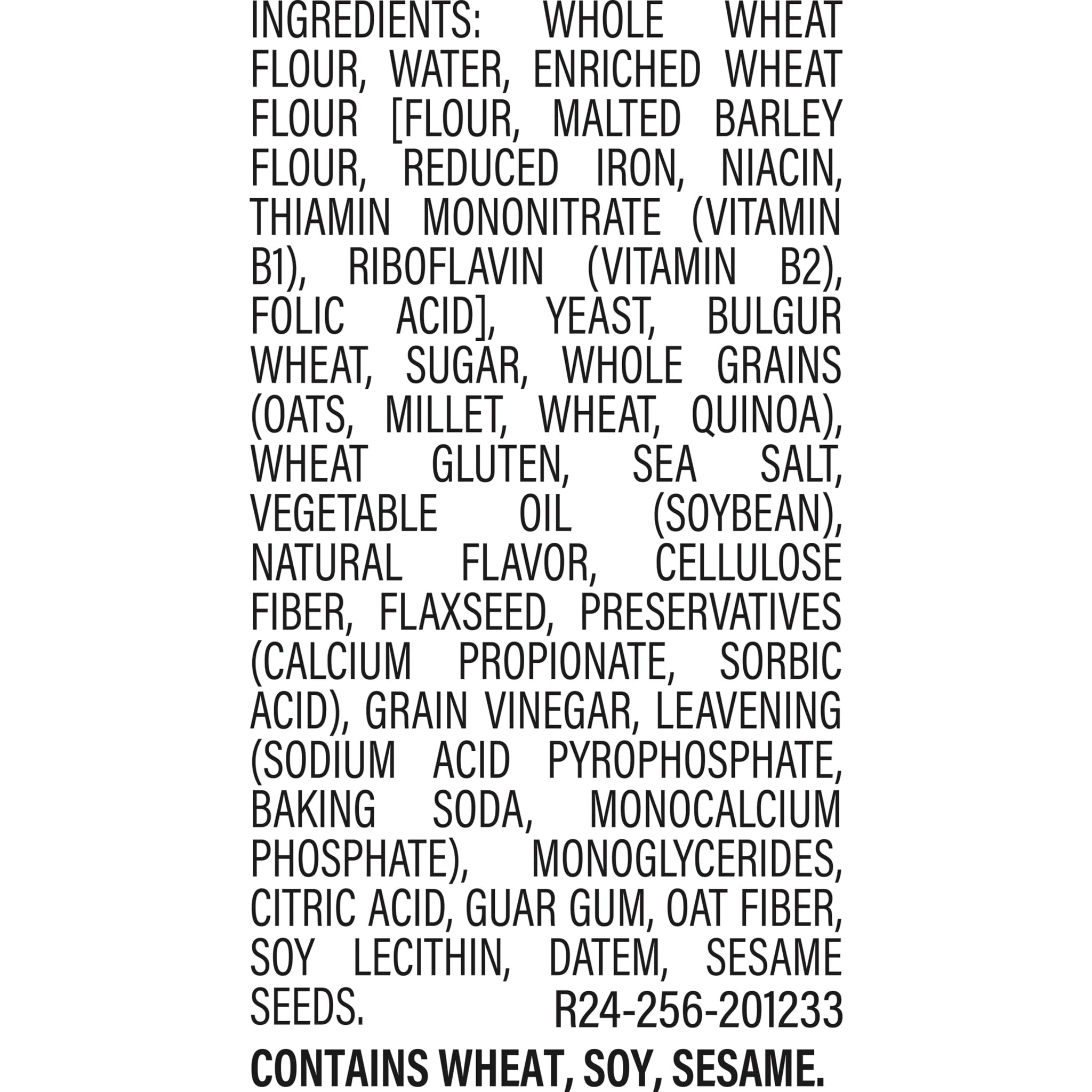 Arnold Multigrain Sandwich Thins Rolls, Sandwich Rounds Free From Artificial Colors, Flavors and Preservatives, 6 Sandwich Rolls