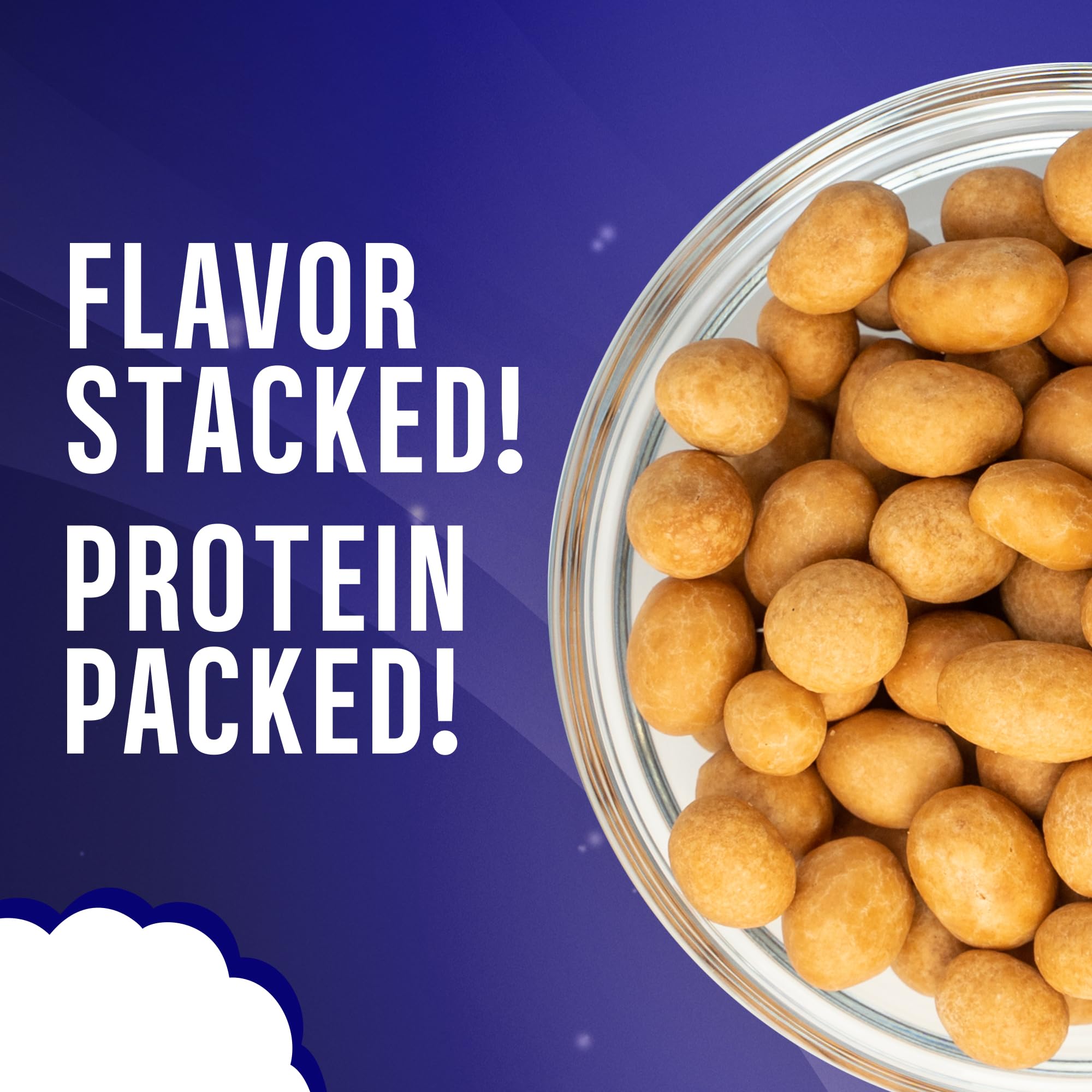 Manzela Crunchy Japanese-Style Flavor Peanuts | Large 900g Resealable Bag, Mexican Favorite with a Japanese Twist, No Artificial Flavors, Perfect