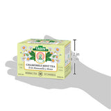 Tadin Chamomile Mint Herbal Tea - no Caffeine, 24 Tea Bags (Manzanilla)