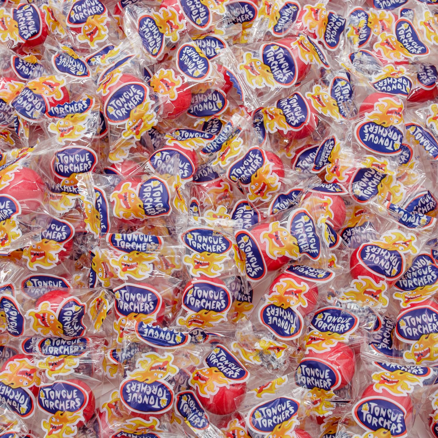 Fireball Candy 2 lb - in Bulk Resealable Bag, Hot & Spicy Cinnamon Hard Candy, Individually Wrapped