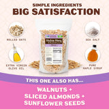 Hudson Henry Maple Walnut Granola | Gluten Free Granola with Nuts and Seeds | Vegan, Non-GMO & Small Batch Baked with Pure Maple Syrup & Extra Virgin