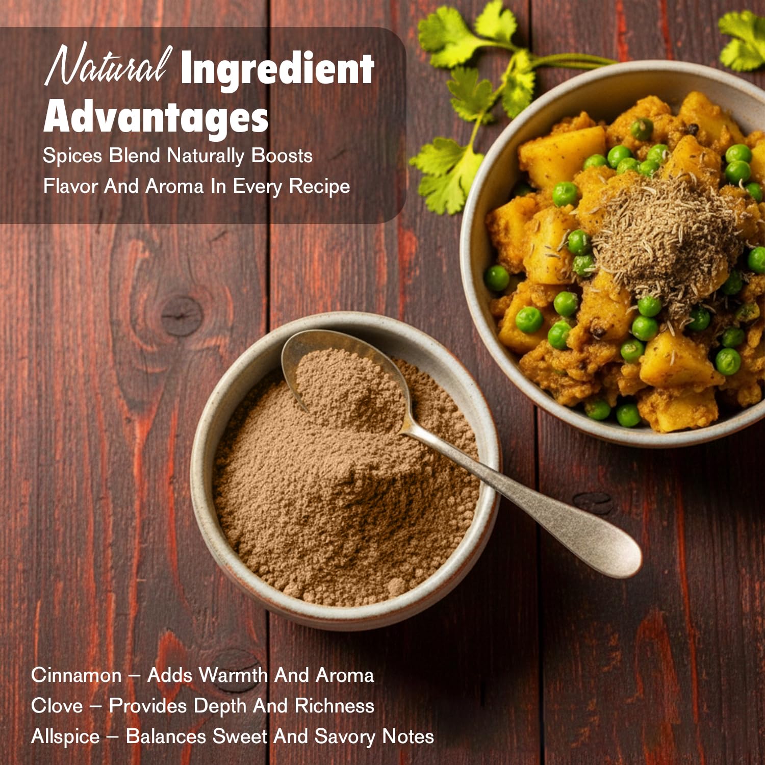 Golden Harvest Syrian 7 Spice Mix - 5 lbs (2.26kg) Bulk Pack - Authentic All Natural Middle Eastern Seasoning Blend - For Kebabs, Stews, Rice