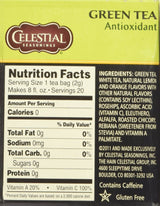 Celestial Seasonings Green Tea - 20 Tea Bags