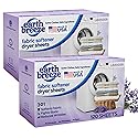 Earth Breeze Fabric Softener Dryer Sheets - Lavender, Hypoallergenic, No Harsh Chemicals, Safe Ingredients - Soft Clothes - Static Cling & Wrinkle