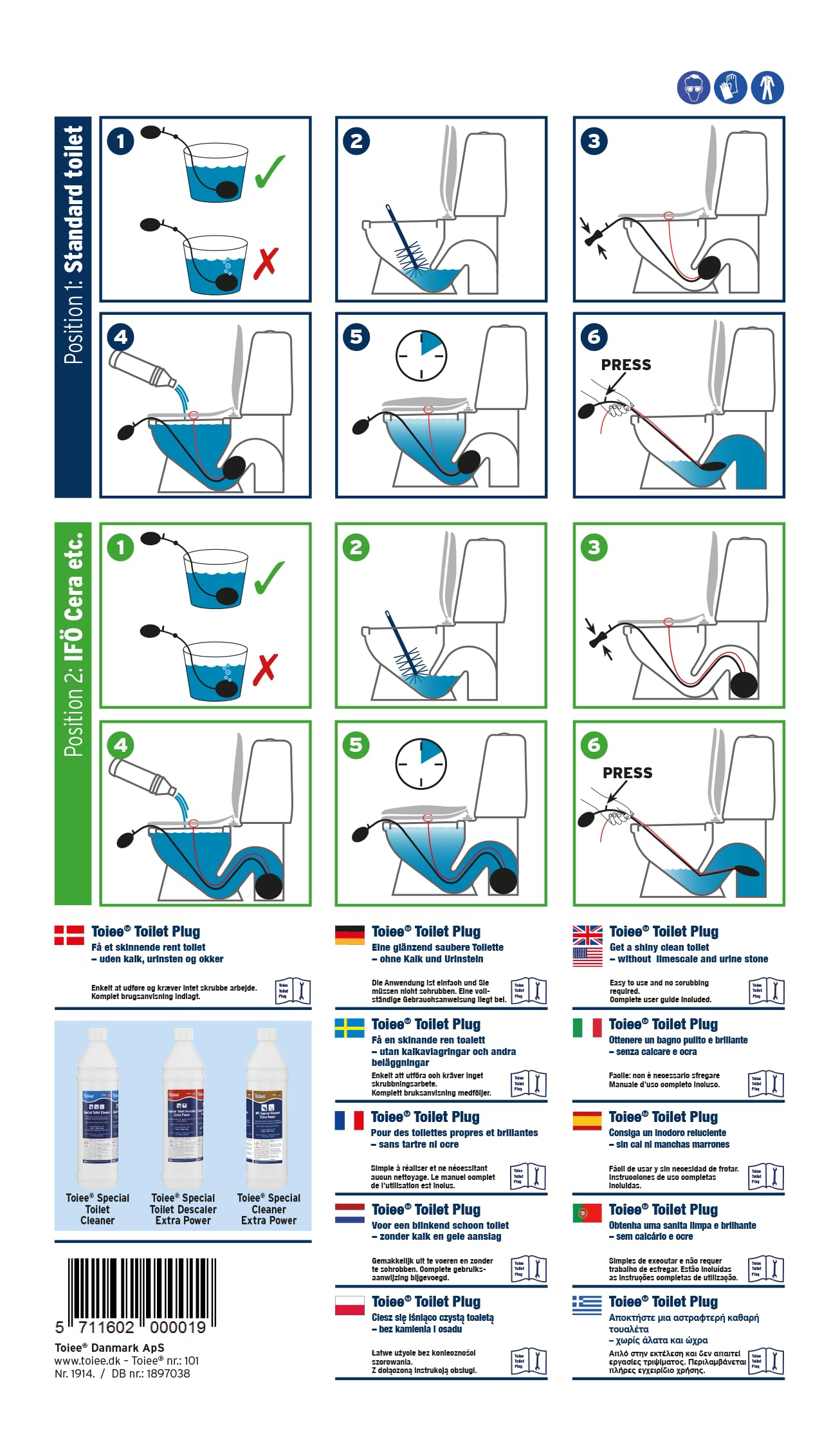 Toiee Toilet Plug