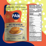 P.A.N Sweet Corn Pancakes Mix - Gluten Free Easy to Prepare 1 lb (Pack of 1)