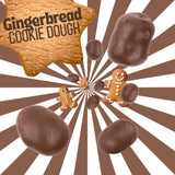 Christmas Gingerbread Cookie Dough Bites, Stocking Stuffer Candy Boxes, 3.1 Ounces (Pack of 3)