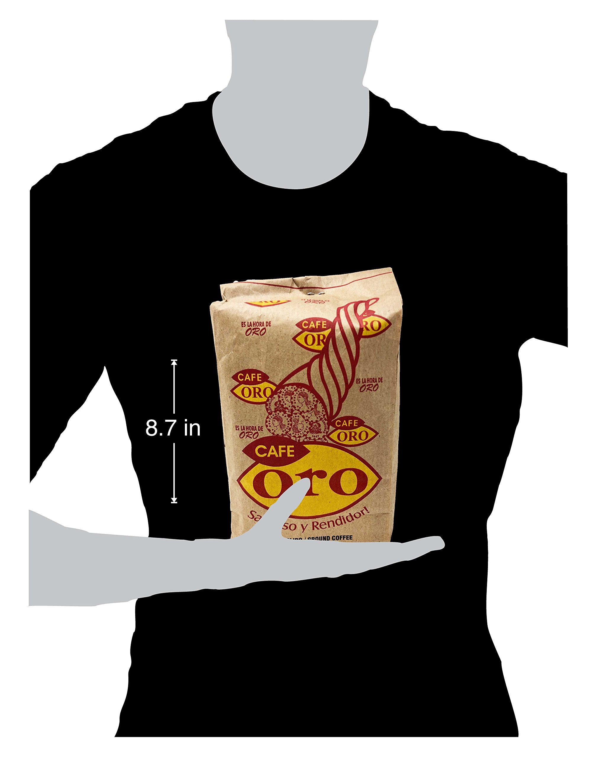 Café Oro Molido: Café Oro Smooth Blend | Sabroso Y Rendidor Golden Coffee From Honduras | 16 Individual Bags Total Of 1 ounce each | Guaranteed Best