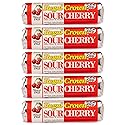 Regal Crown Roll Sour Cherry, 1.01 Ounce (Pack of 5), Sour Candy, The Hampton Candy Company